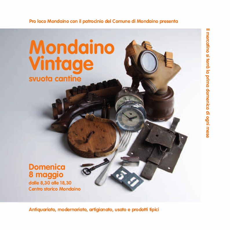 Mondaino Vintage - Domenica 8 Maggio, dalle 8.30 alle 20.30